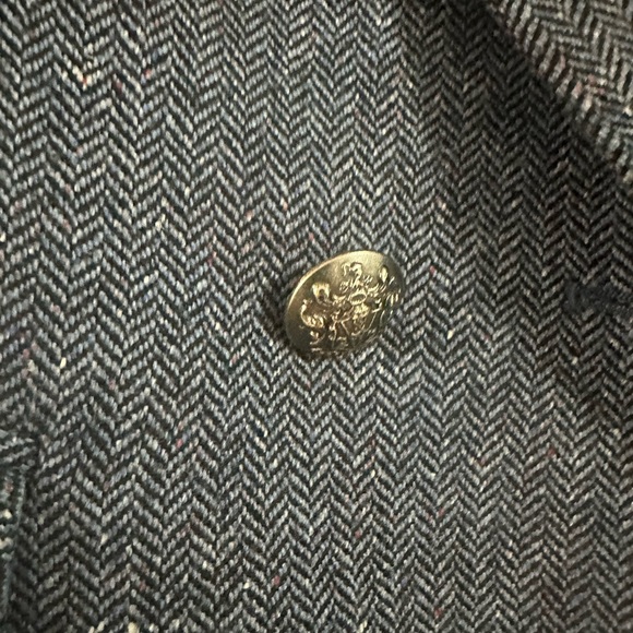 Veronica Beard Herringbone Double-Breasted Blazer Size 4 - Picture 2 of 7